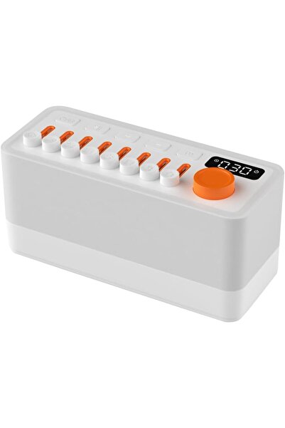 STARSTAR Portable white noise speaker humidifier night light, suitable for ba...