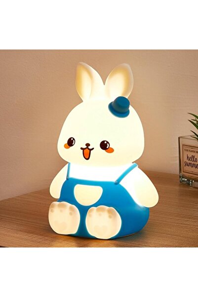 STARSTAR Cute Bunny Night Light-Cute Night Light-Food Grade Silicone Night Li...