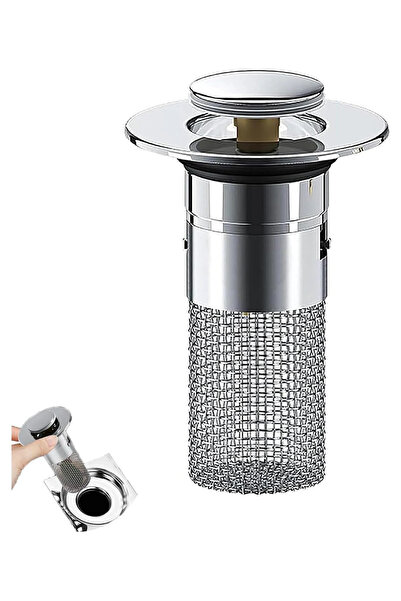 STARSTAR Stainless steel drain strainer, sink stopper insert for bathrooms an...