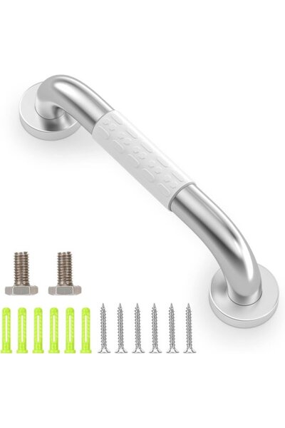 STARSTAR 30cm Stainless Steel Bathroom Grab Bar, Safety Handle for Toilet & E...