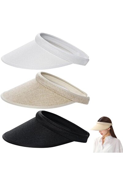 STARSTAR Sun Hats 3-Pack Unisex Adjustable One Size UV Beach Hat Fabric Linin...