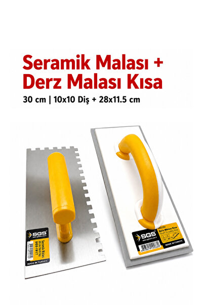 tabis Fayans Malası Seramik Tarağı Dişli + Derz Malası | Fayans Seramik Mala ...