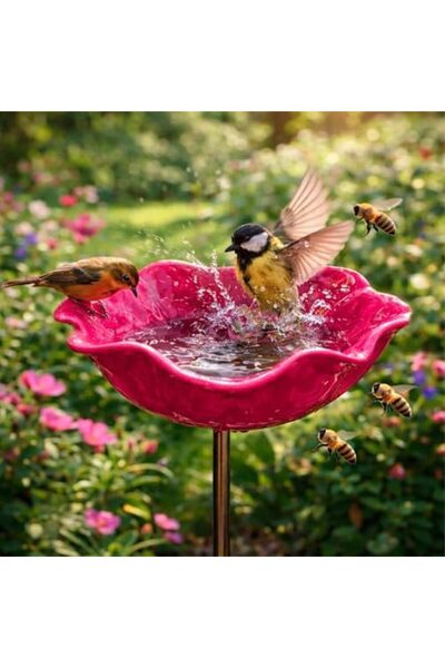 STARSTAR Bird Water Bottle - 14*14*65 cm - High-quality alloy material - Eleg...