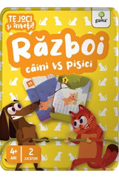Gama Razboi caini vs pisici. Te joci si inveti