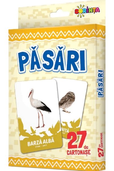 Dorinta Pasari. 27 de cartonase