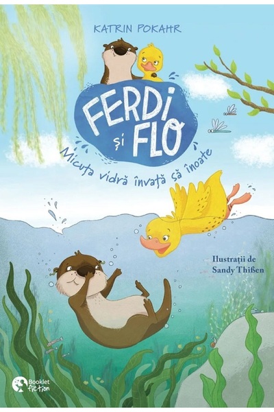 Booklet Ferdi si Flo: Micuta vidra invata sa inoate - Katrin Pokahr