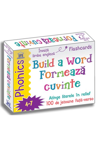 Didactica Publishing House Build a Word. Formeaza cuvinte. 100 de jetoane - F...