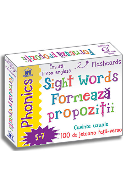 Didactica Publishing House Sight Words. Formeaza propozitii. 100 de jetoane -...
