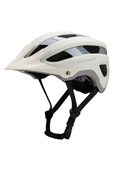 WOZINSKY Cască MTB cu vizieră detașabilă, ușoară, 57-62 cm, pentru biciclete