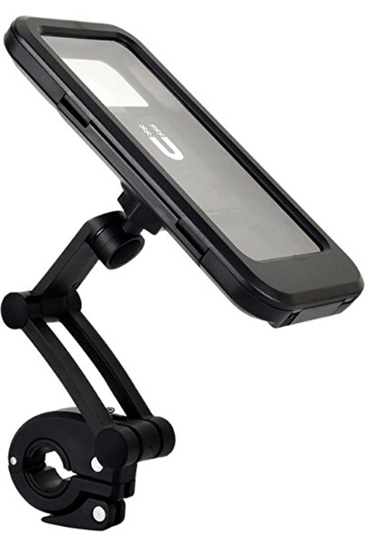 STARSTAR Phone holder for bicycle and scooter, waterproof and magnetic hook