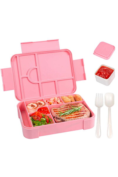 STARSTAR Bento Box - Portable Plastic Meal Preparation Container with Individ...
