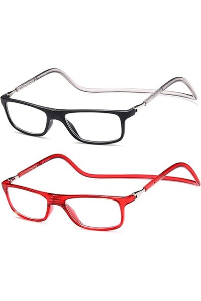 STARSTAR Glasses 2-pack, magnifying glasses, magnetic reading glasses, length...