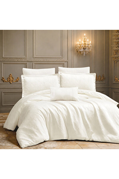 Pazar Home Bedding مفرش بازار هوم ناثان جاكار نفرين 7 قطع بحشوة مخيطة 260*240سم