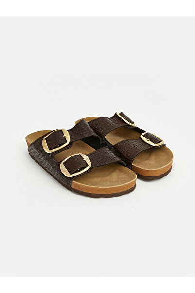 LC Waikiki Nevavm Double-Strapped Women's Slippers with a Difference