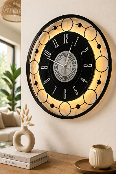 MetaQuartz Aksesuar Siyah - NOVA Galaxy Full Metal - Pilli Led - Metal Ledli ...