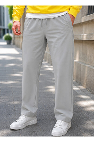 Valens Men's Relaxed Fit Summer Thin Tiril Parachute Baggy Pants