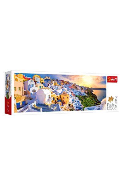BAMI NETWORK Puzzle Panorama Santorini 1000 piese pentru adulti