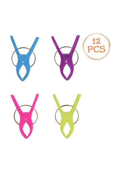 BAMI NETWORK Clesti mari pentru sezlong plastic culori 12cm
