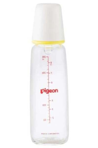 Pigeon Glass Feeding Bottle 240ml