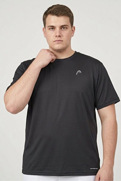 Head Men Sportswear Fit Short Sleeve Running T-Shirt, Black