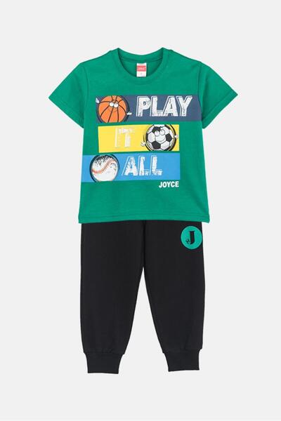 JOYCE Σετ φόρμας εποχιακό αγόρι "Play it all" πράσινο