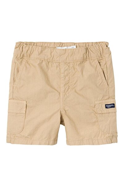 Name it Βερμούδα υφασμάτινη cargo "Reg junior" μπεζ