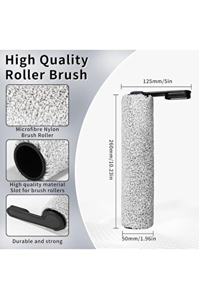 STARSTAR 2x Brush Roller Spare Parts Tineco FLOOR ONE S7 PRO FLOOR ONE S6 SWI...