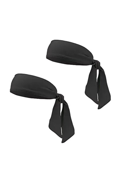 STARSTAR 2-pack black sports pirate headbands, quick-drying fitness sweatband...