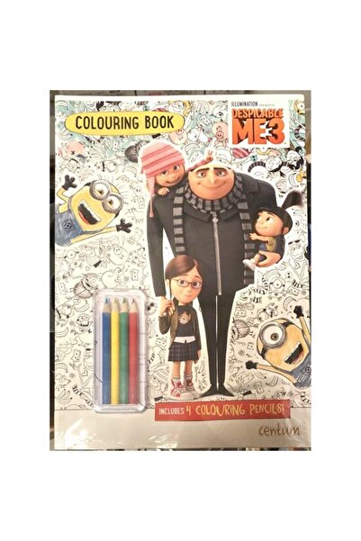 Centum Books Carte de colorat Despicable Me 3