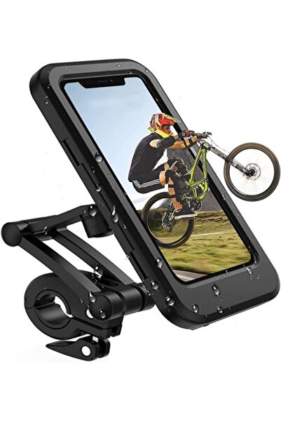 STARSTAR Bicycle Phone Holder - Adjustable - Waterproof - Shockproof - 360° R...