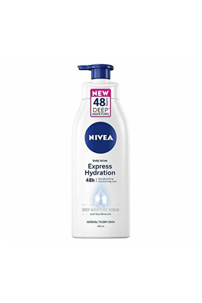 NIVEA Γαλάκτωμα Σώματος Εξπρές Ενυδάτωση Κανονικού Δέρματος με Αντλία 400ml
