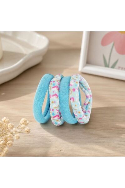 idei Hair elastics set of 4 pieces size 4.5 cm, comfortable elastic bands, do...