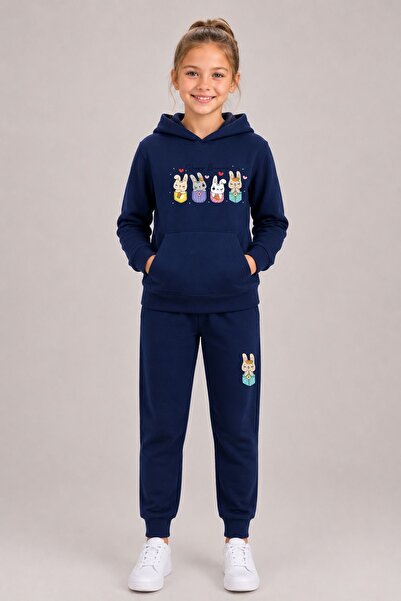 armicem Armikids New Season Printed Hooded Kangaroo Pocket Set