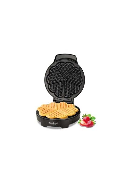raf Electric Heart Waffle Maker,1000W Waffle Machine,Non Stick Plates & Adjus...
