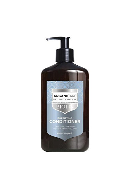 Arganicare Balsam Fortifiant cu Biotina pentru Par Uscat sau Deteriorat - For...