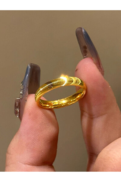 Take Two By Styli Golden Wave Ring