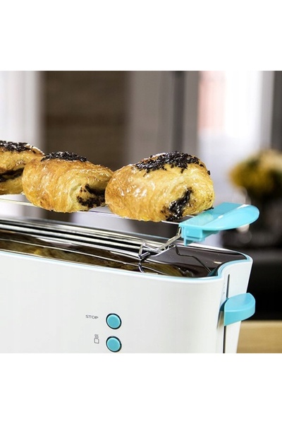 CECOTEC Toster Taste alb 980 W Toast&Taste 1L Toster Toster Alb Grilă
