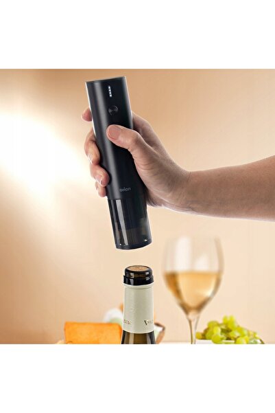 Orion Deschizător electric electronic de vin și șampanie cu încărcător