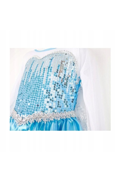 NO BRAND Costum rochie Elsa Elza Mărimea M Islanda 110/116 cm Bal mascat