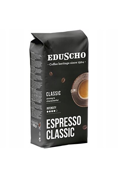 Eduscho Espresso Clasic 1000g Boabe de cafea Arabica Robusta
