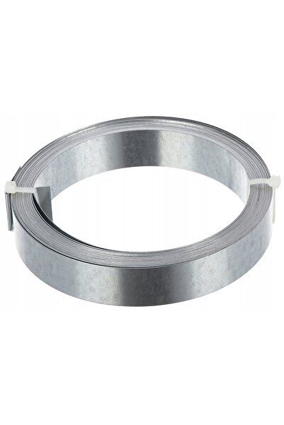 NO BRAND Bandă de oțel cu lățimea de 26mm și grosime 0,5 mm D.L. 10m