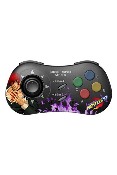 NO BRAND 8BitDo NEOGEO Pad Controler de joc wireless Bluetooth Iori Yagami
