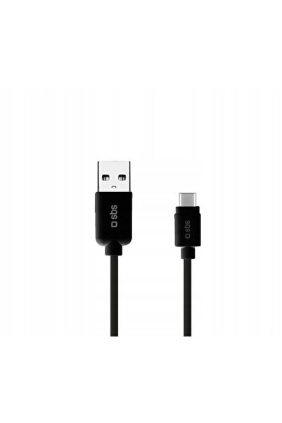 NO BRAND Cablu USB-A la USB-C 1m - negru