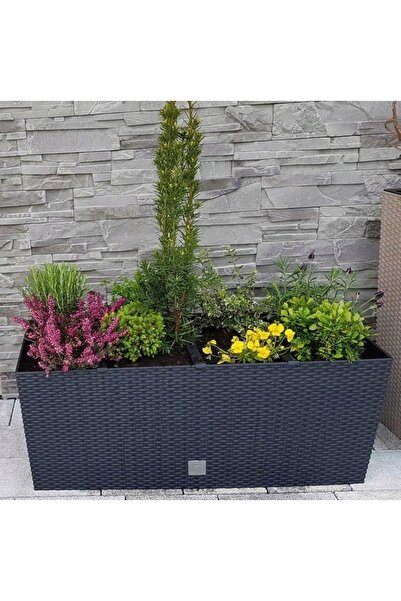 Deco4Home Jardinieră, lăptișor de grădină, pentru balcon, ghiveci de flori, a...