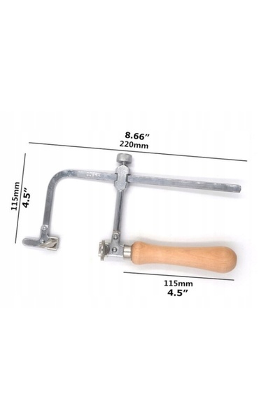 NO BRAND Disc de tăiere manual pentru metal, lemn și plastic, cu mâner