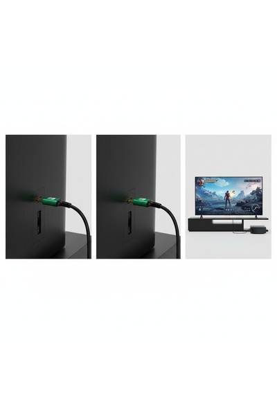 NO BRAND Cablu HDMI 8K 3m pentru TV, consolă PS5, consolă Xbox, laptop, proie...