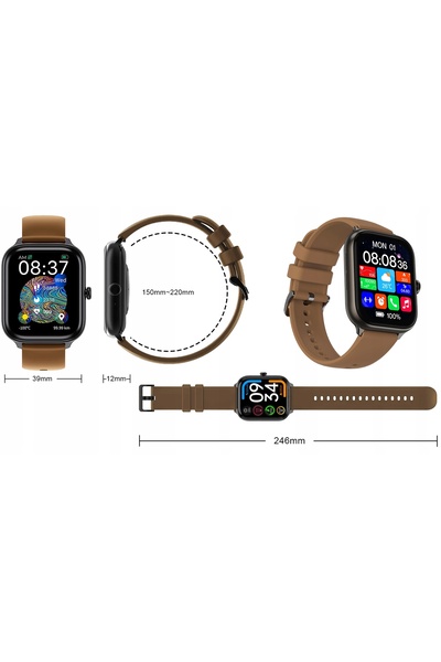 Imilab Smartwatch SPORTIMIKI ST1 1,78 " AMOLED Apeluri BT 5.0