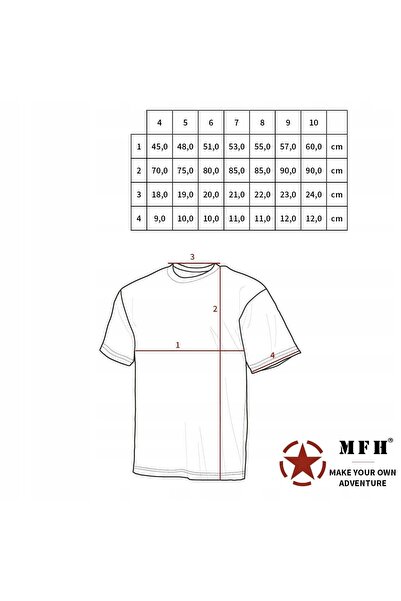 NO BRAND Tricou de corp clasic din bumbac bundeswehry 5