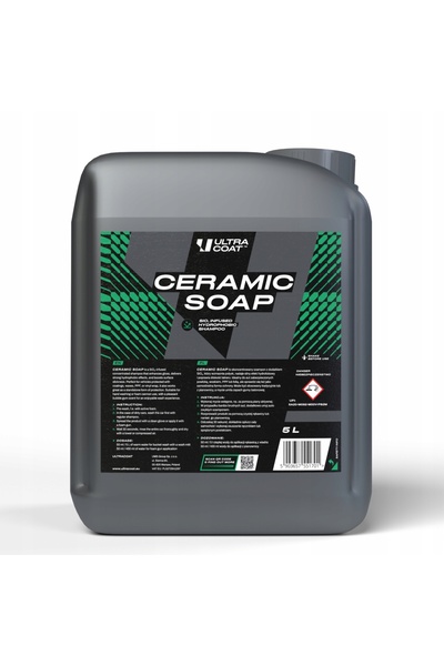 NO BRAND Ultracoat Ceramic Soap 5L - Șampon auto cu proprietăți hidrofobe put...
