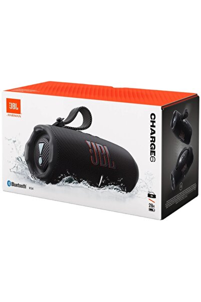 JBL Charge 6 negru sunet puternic bluetooth rezistent la apă original